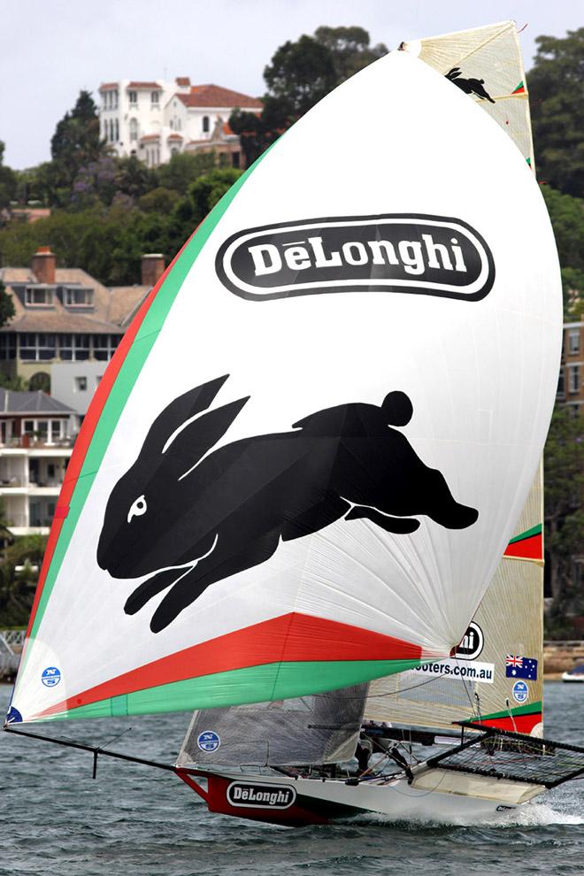 De'Longhi-Rabbitohs during the 2014-2015 Season © Frank Quealey /Australian 18 Footers League http://www.18footers.com.au